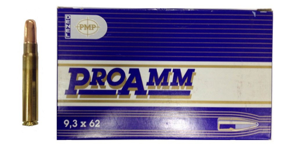 Патрон 9,3х62 PMP SP 18,53г ProAmm - фото 1
