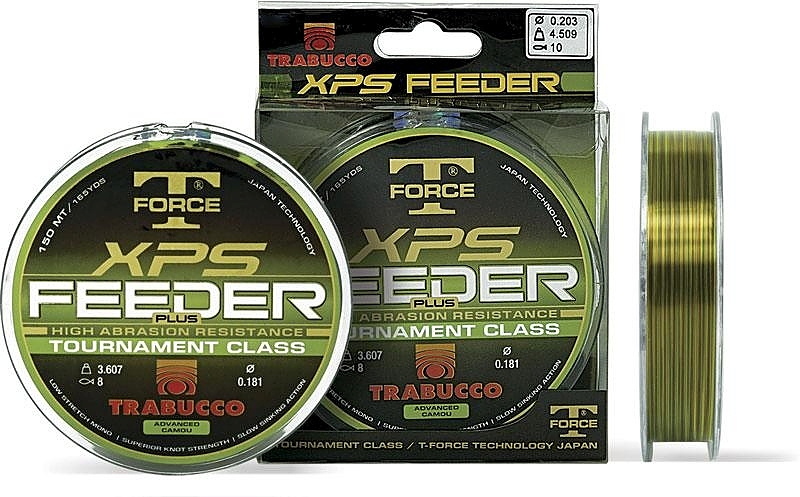 Леска Trabucco T-force XPS feeder plus 150м 0,181мм - фото 1