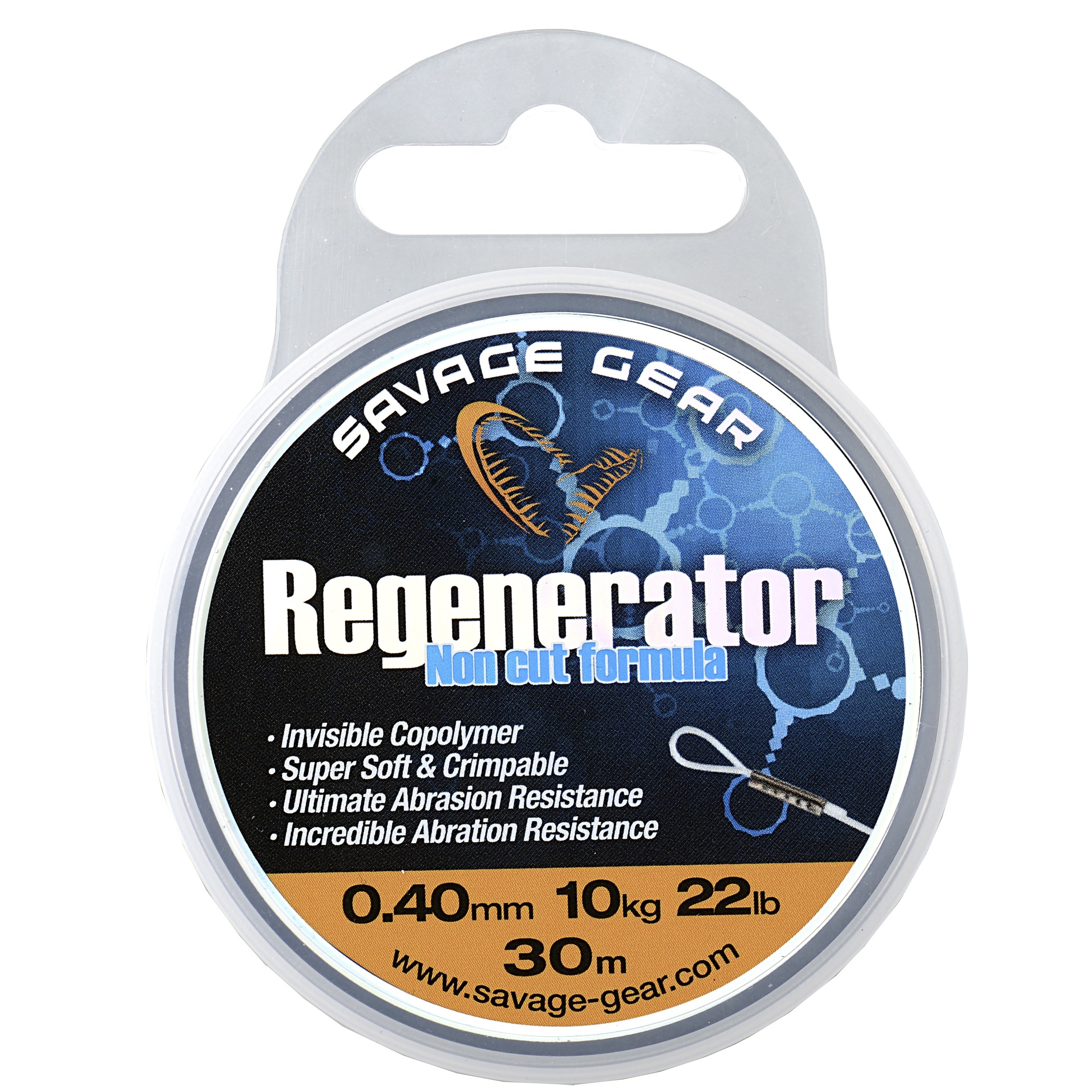 Поводковый материал Savage Gear Regenerator 30м 0,40мм 22lbs 10кг - фото 1