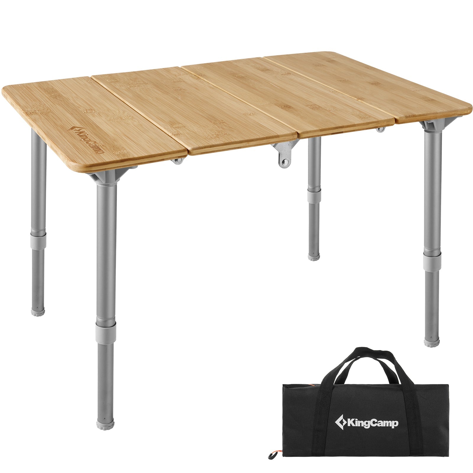 Стол King Camp Folding-4 Bamboo table 6040 стол скл 60х40х27/40 см - фото 1