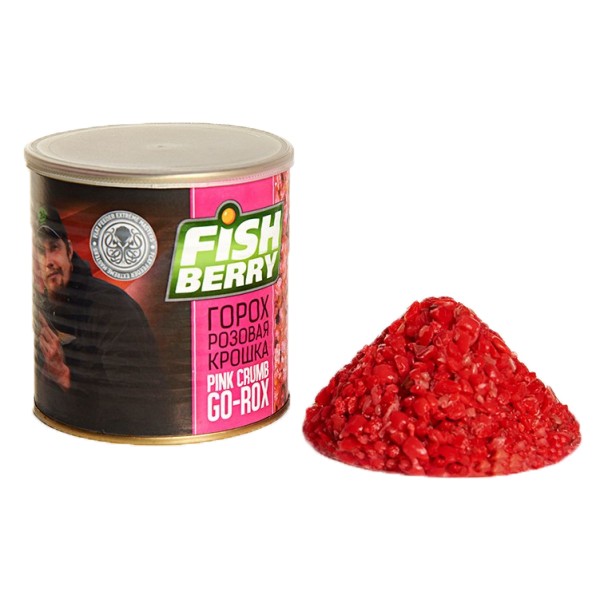 Консервированная зерновая смесь Fish Berry Попова горох розовая ваниль 430мл - фото 1