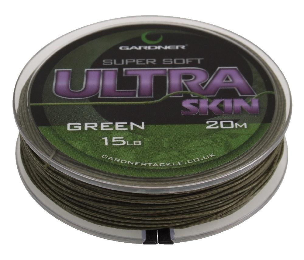 Поводочный материал Gardner Ultra skin green 15lb - фото 1