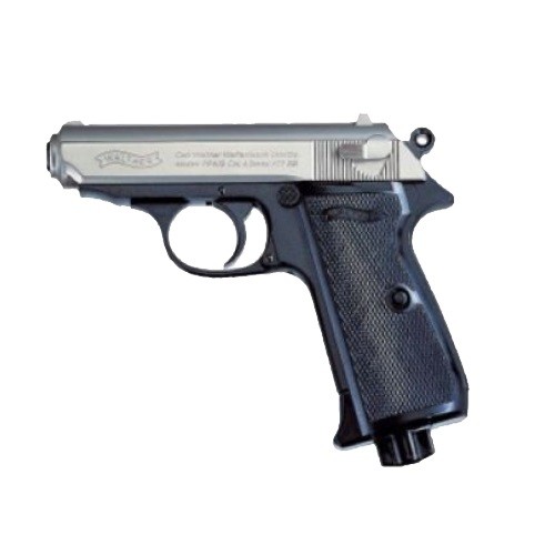 Пистолет PPKS Walther 4.5 никель - фото 1