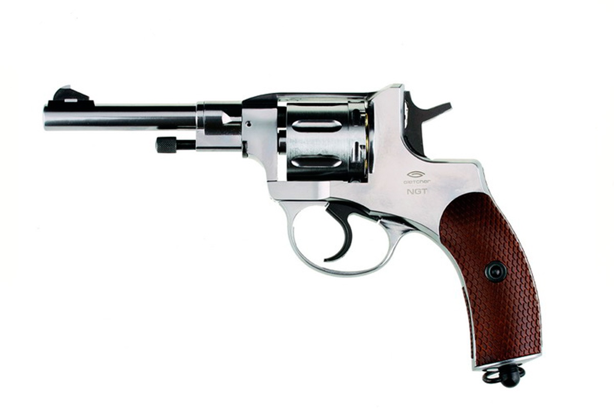 Револьвер Gletcher NGT Silver - фото 1