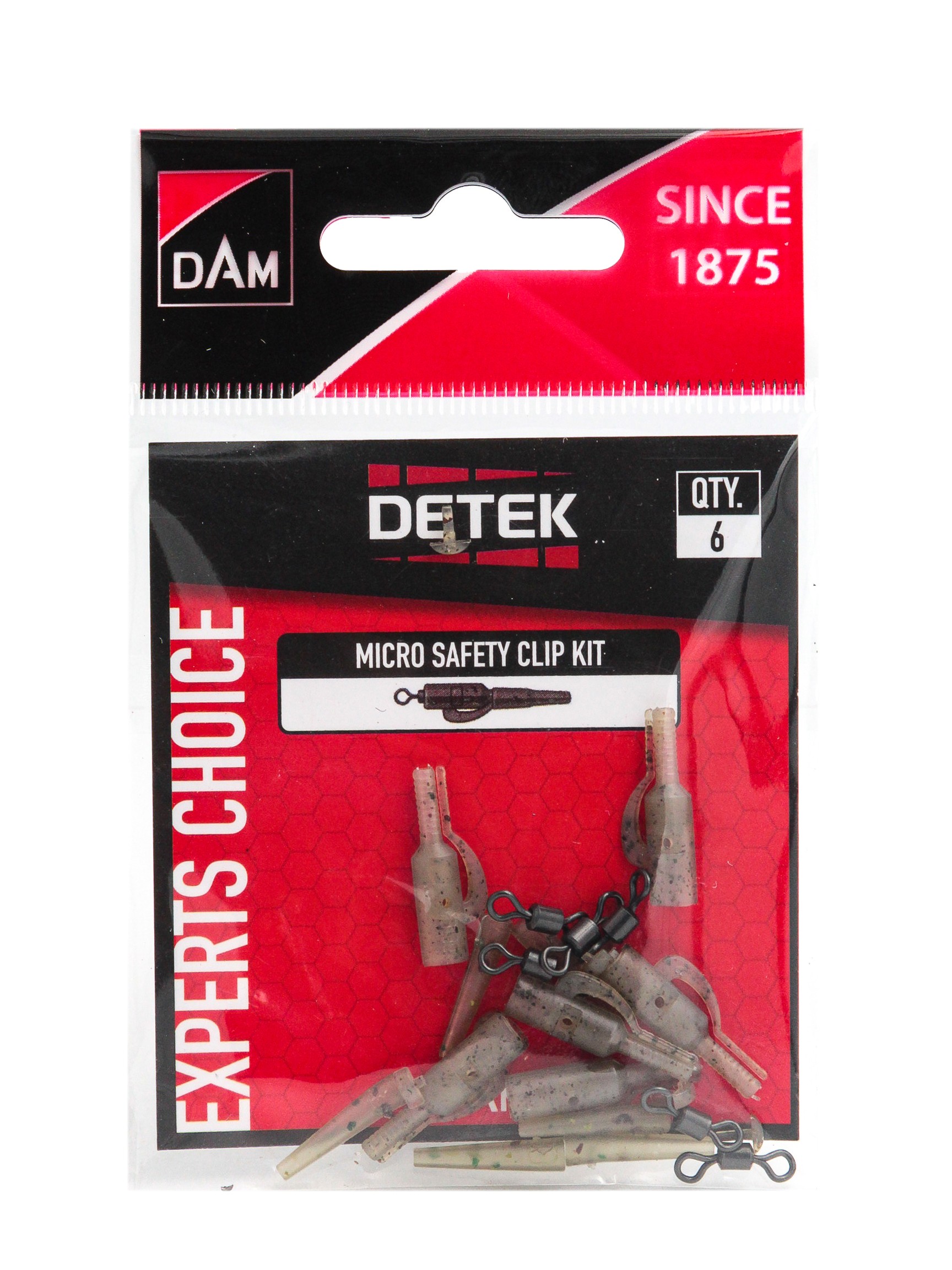 Набор DAM Detek безопасная клипса microsafety clip kit - фото 1