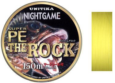 Шнур Unitika Nightgame PE rock 150м 0,235мм 12кг - фото 1