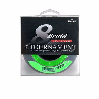 Шнур Daiwa Tournament 8хBraid Chartreuse 135m 0.20mm - фото 1