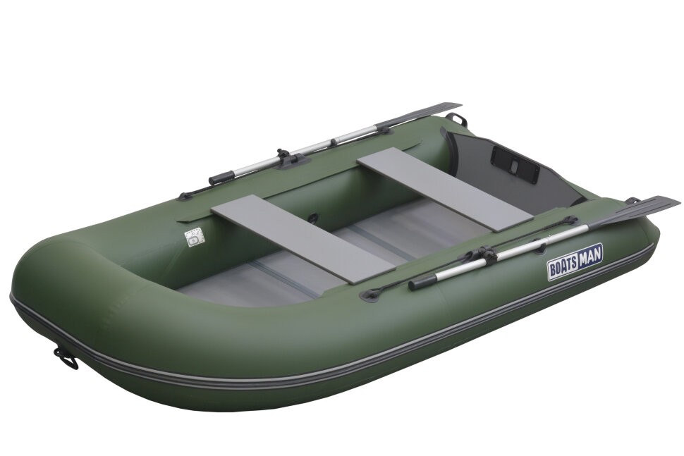 Лодка Boat Master BT 300 надувная зеленый - фото 1