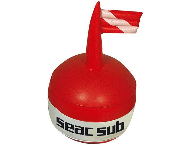 Буй Seac Sub большой с надувным флагом без линя - фото 1