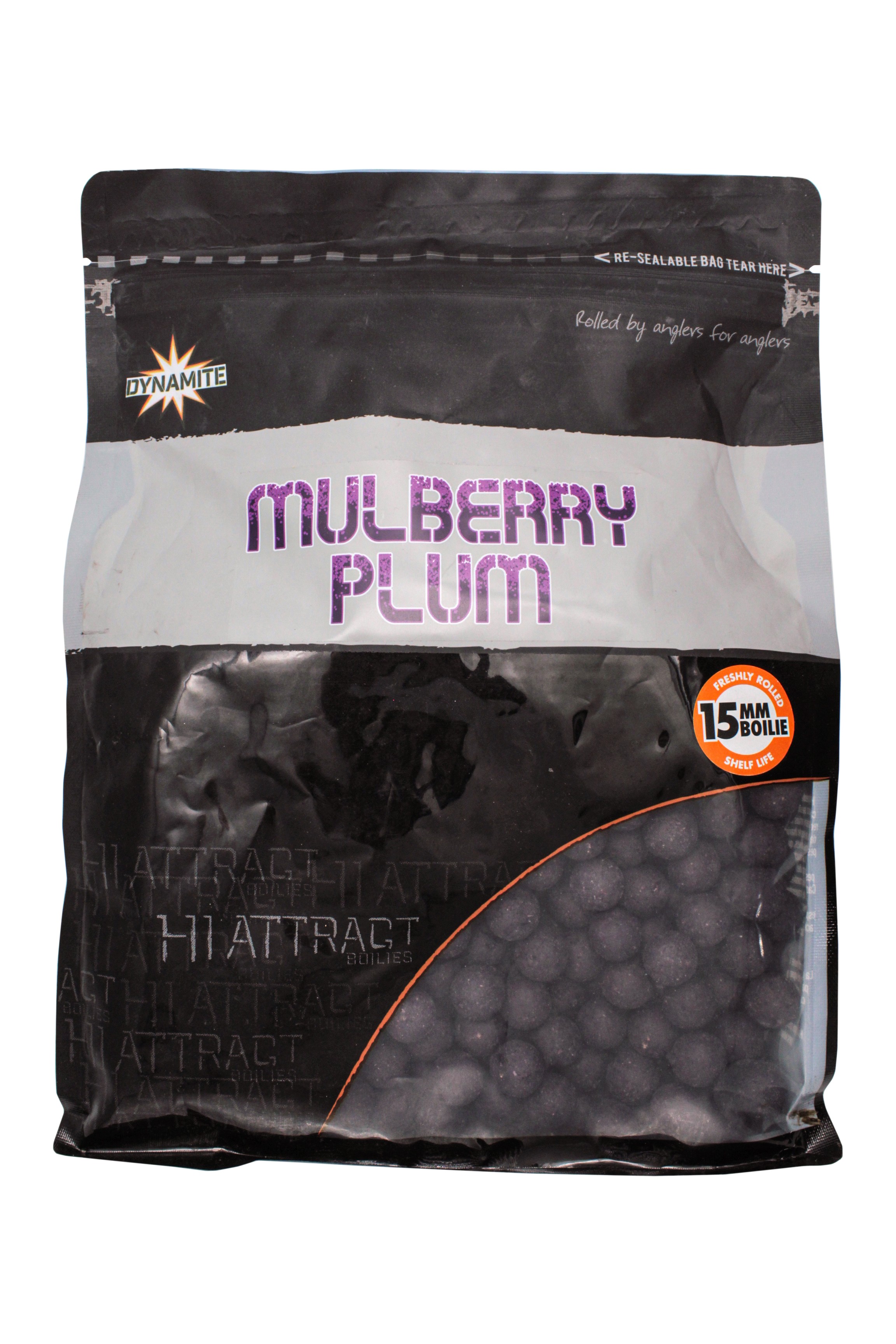 Бойлы Dynamite Baits Mulberry plum hi-attract 15мм 1кг - фото 1