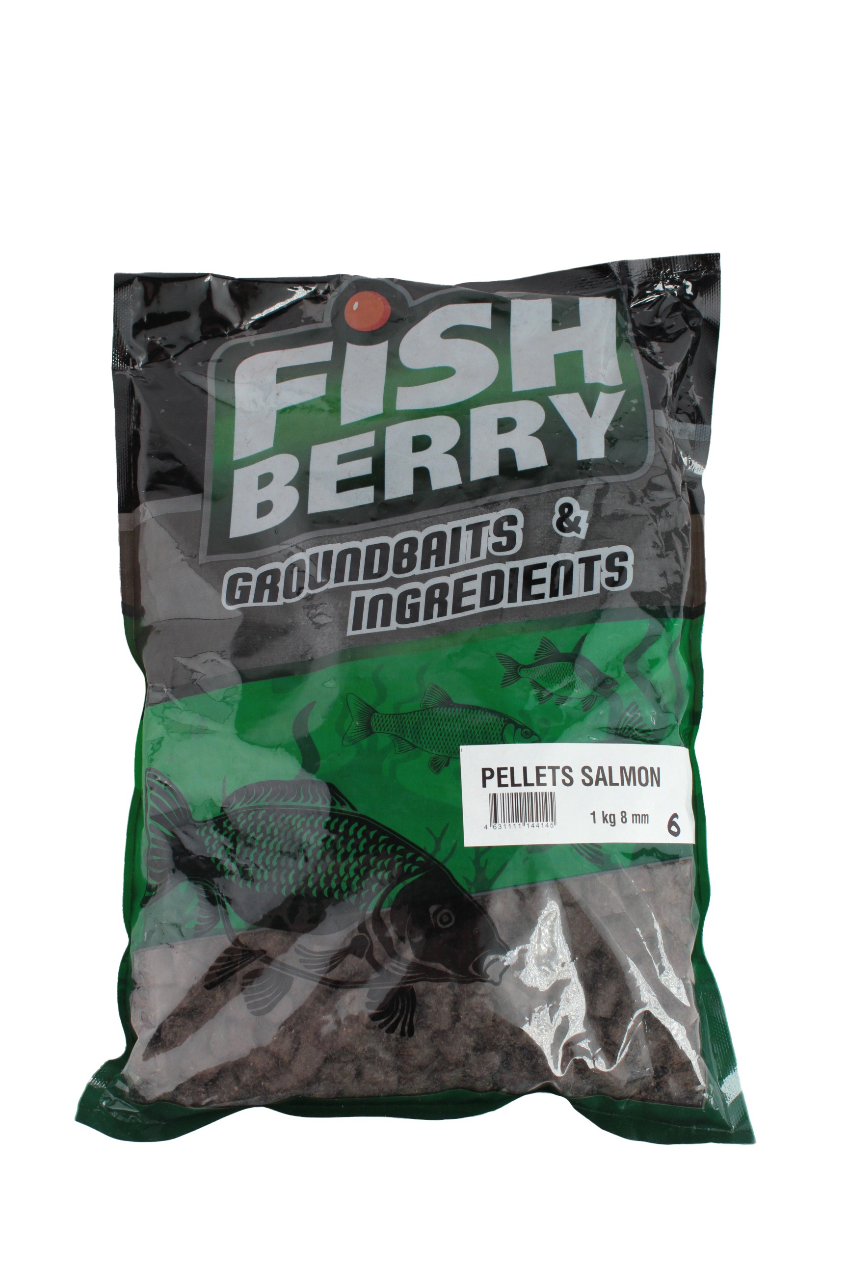 Пеллетс Fish Berry гранулы 8мм лосось 1кг - фото 1