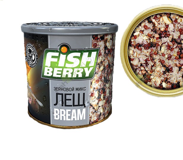 Консервированная зерновая смесь Fish Berry Попова лещ корица-карамель 430мл - фото 1