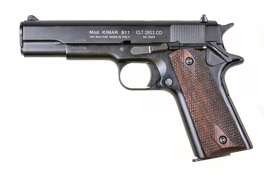 Пистолет Курс-С Colt 1911 СО 10х24 черный охолощенный - фото 1