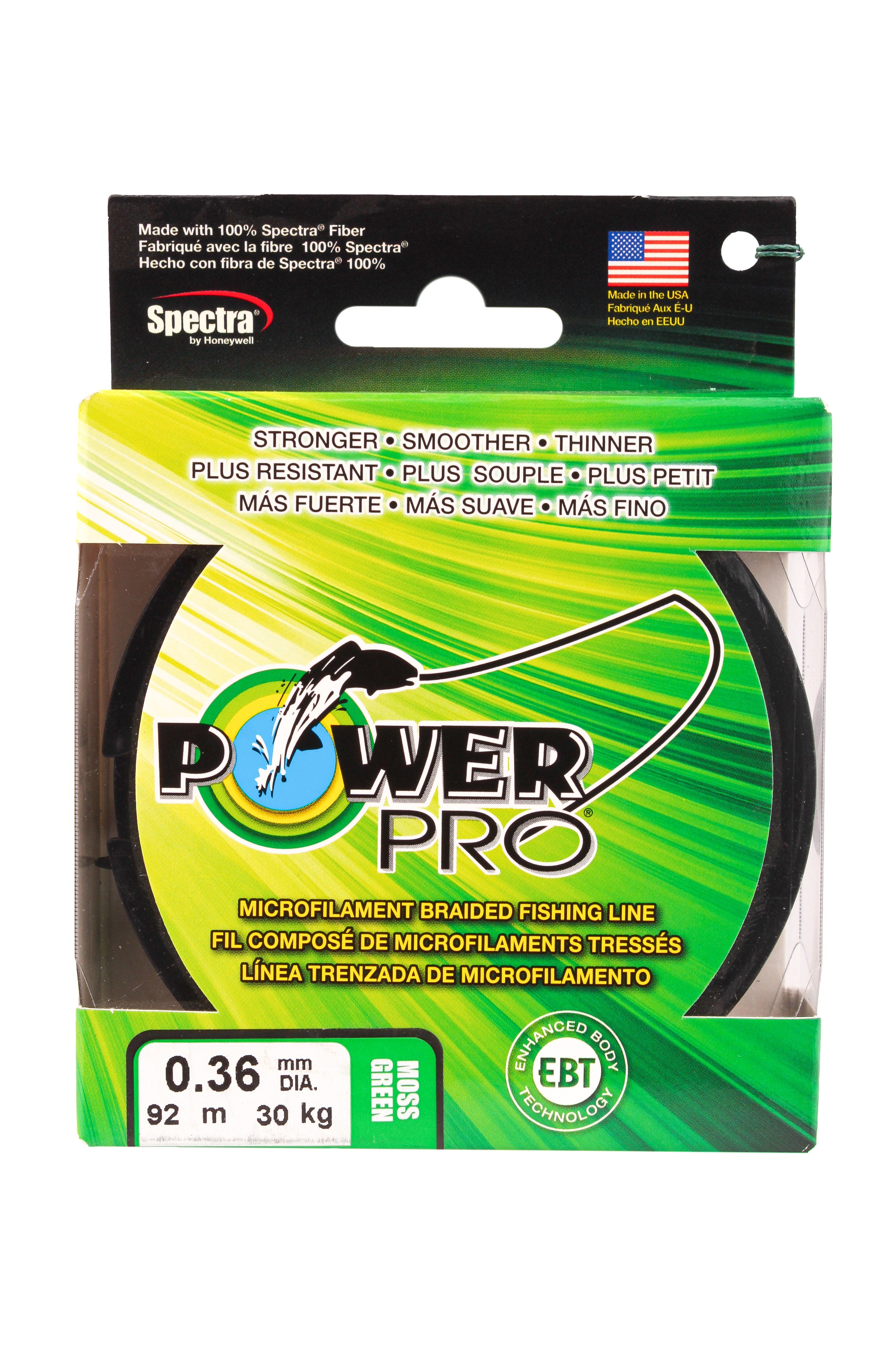 Шнур Power Pro 92м 0,36мм moss green - фото 1