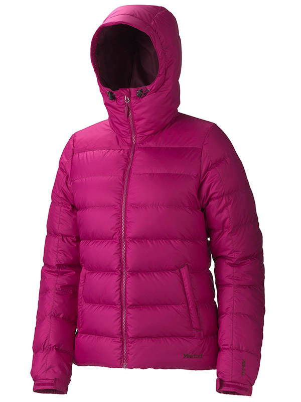 Куртка Marmot Guides down hoody plum rose - фото 1