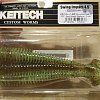 Приманка Keitech виброхвост Swing impact 4,5" 401 Green pumpkin Chartreuse: отзывы