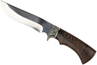 Нож ИП Семин Галеон кованая сталь 95х18 венге литье - фото 1