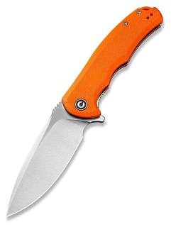 Нож Civivi Praxis Flipper Knife G10 Handle (3.75" 9Cr18MoV Blade) orange - фото 2