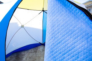 Палатка Стэк Куб-2 трехслойная дышащая - фото 4