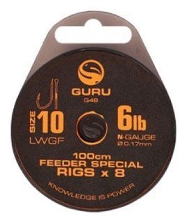 Готовая оснастка Guru Feeder special rig LWGF №10 100cm