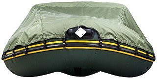 Лодка Boat Master 310К люкс + тент надувная зеленый - фото 4