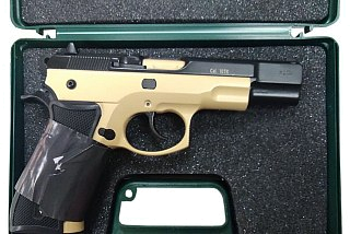 Пистолет Курс-С CZ Z75 СО песочный 10ТК охолощенный - фото 3