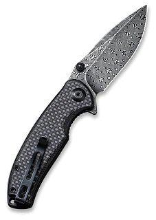 Нож Civivi Pintail Flipper And Thumb Stud Knife Carbon Fiber Overlay On G10 Hand - фото 1