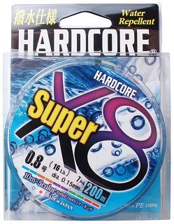 Шнур Yo-Zuri Duel Hardcore super X8 PE 0.8 200м 0,15мм 7кг 5 color - фото 5