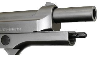 Пистолет Курс-С Beretta 92-CO фумо/графит 10ТК охолощенный - фото 4