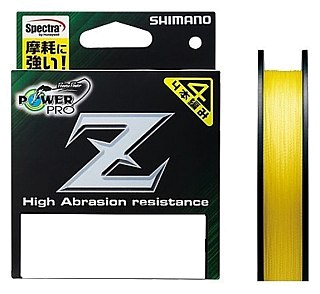 Шнур Shimano Power Pro Z PP-M52N 150м PE 0.8 8.2кг Yellow