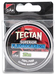 Леска DAM Tectan Superior FC 25м 0,23мм 3,6кг 7,9lb - фото 1