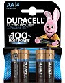 Батарейка Duracell UltraPower АА уп.4шт