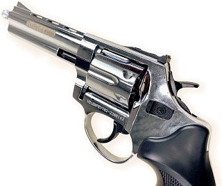 Револьвер Курс-С Таурус-S 10ТК сигнальный 4,5" 5,5мм хром - фото 4
