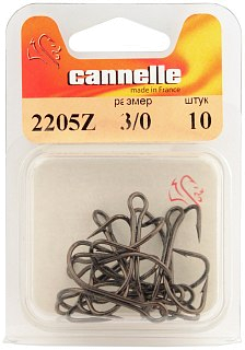 Крючки Cannelle двойник 2205 Z №3/0 10шт