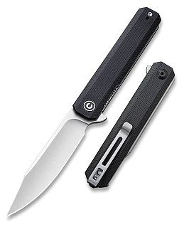 Нож Civivi Chronic Flipper Knife G10 Handle (3.22" 9Cr18MoV Blade) black  - фото 1