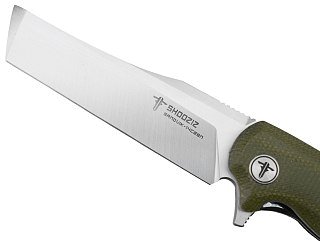 Нож SHOOZIZ XUN112-G складной 14C28N рукоять G10+3D - фото 7