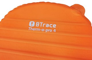 Ковер BTrace Therm-a-Pro8 183х55х4см самонадувающийся оранжевый - фото 5