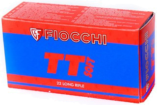 Патрон 22 LR Fiocchi TT Soft 2,6г (50шт) - фото 1
