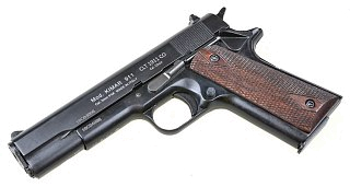 Пистолет Курс-С Colt 1911 СО 10х24 черный охолощенный - фото 2