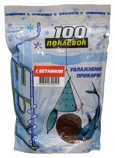 Прикормка 100 Поклевок Ice с бетаином 500гр