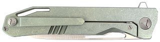 Нож Mr.Blade Keeper M390 titanium handle складной green - фото 6