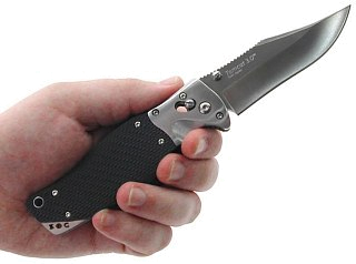 Нож SOG TomCat III складной сталь VG-10 рукоять кратон - фото 6
