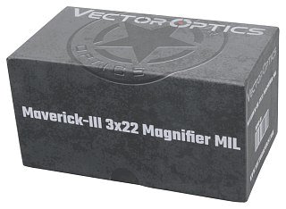 Увеличитель Vector Optics Maverick-III 3х22 Magnifier MIL - фото 5