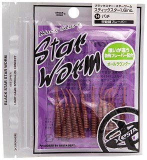 Приманка Xesta Black star worm stick star 1,6" 14.bc