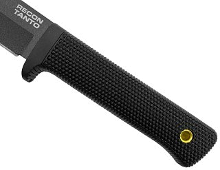 Нож Cold Steel Recon Tanto фиксированный клинок сталь SK-5 чёрное покрытие Black - фото 3