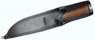 Нож Fallkniven NL2 охотничий сталь VG10 рукоять кожа - фото 2