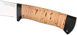 Нож Росоружие Марал сталь 95х18 рукоять береста - фото 3