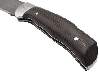 Нож ИП Семин Клык дамасская сталь складной - фото 3