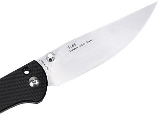 Нож Sanrenmu 9165 складной сталь 12C27 brush black G10 - фото 3