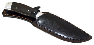 Нож ИП Семин Путник кован сталь, Х12МФ венге со шкуросъемом - фото 2